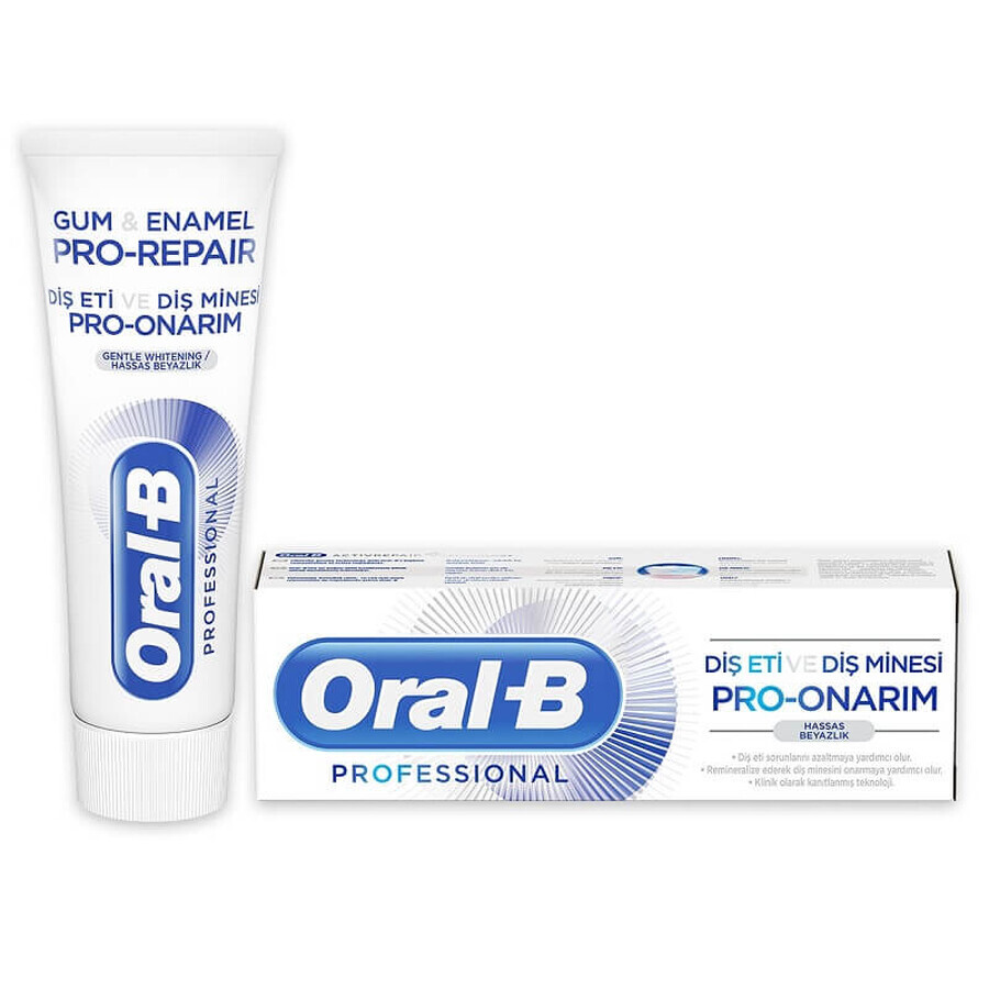 Pro Repair Sanfte Whitening-Zahnpasta, 75 ml, Oral-B Professional