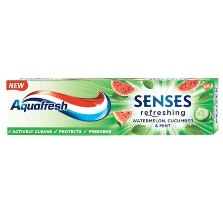 Zahnpasta Senses Wassermelone Aquafresh, 75 ml, Gsk