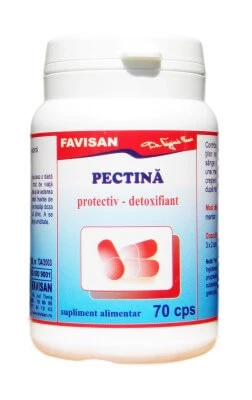 Pektin, 70 Kapseln, Favisan