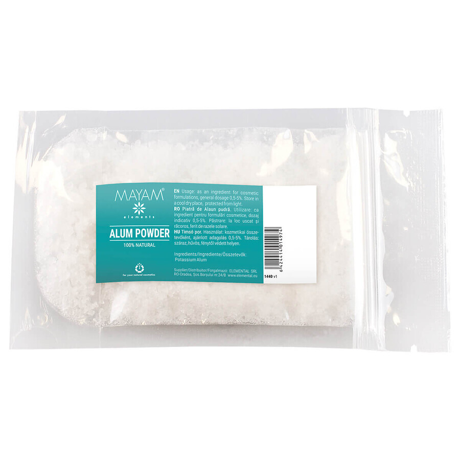 Kristall-Alaunstein M 1440, 25 g, Mayam