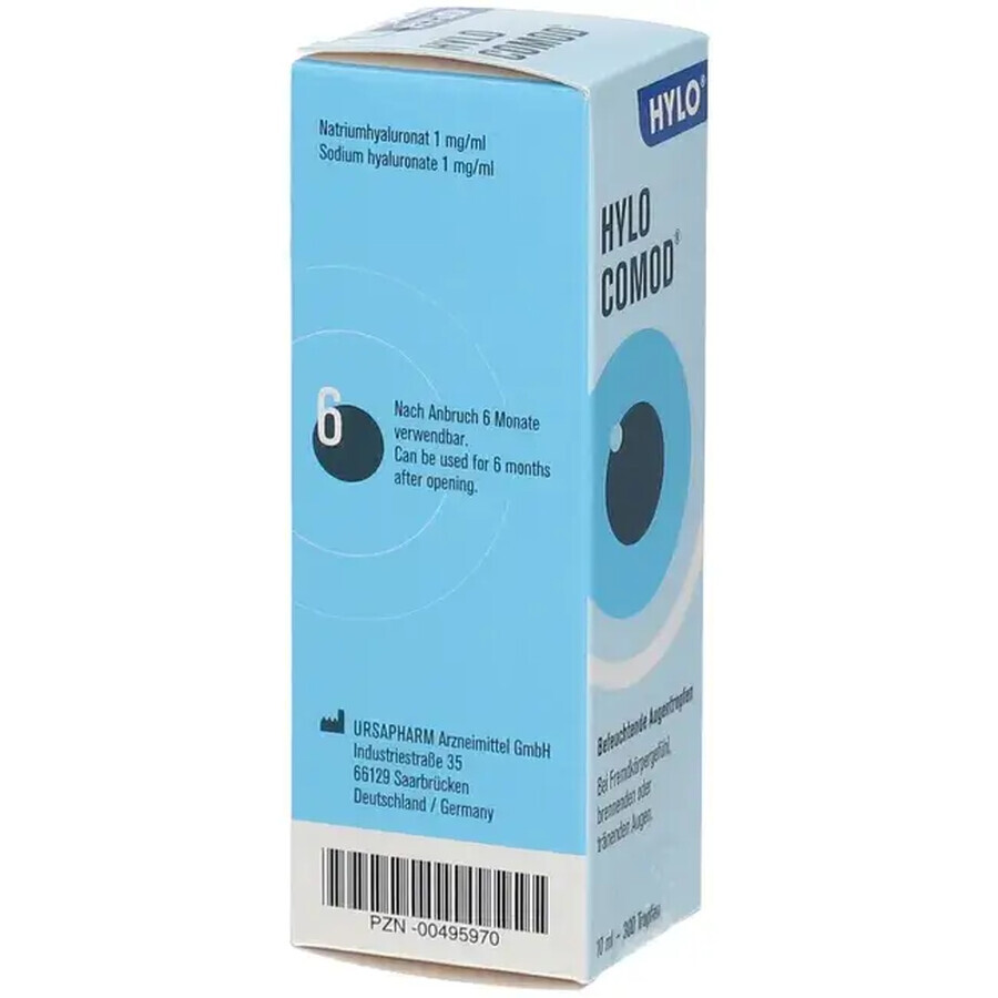 Hylo-Comod Augentropfen, 10 ml, Ursapharm