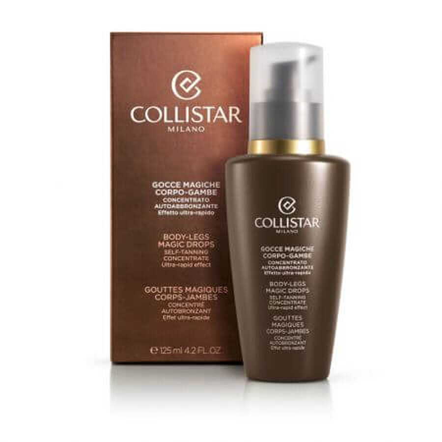 Picaturi magice Magic Drops pentru corp si picioare Self-Tanning K26117, 125 ml, Collistar