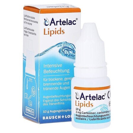 Artelac Lipids Augentropfen, 10 ml, Bausch + Lomb