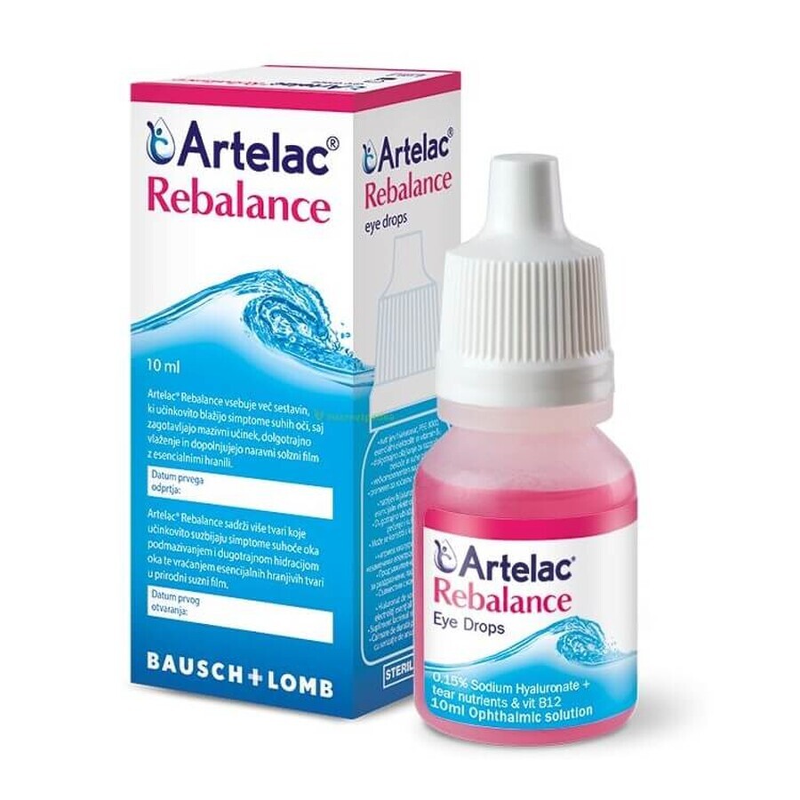 Artelac Rebalance Augentropfen, 10 ml, Bauch&Lomb Bewertungen