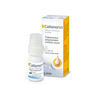 Cationorm Augentropfen 10 ml, Santen