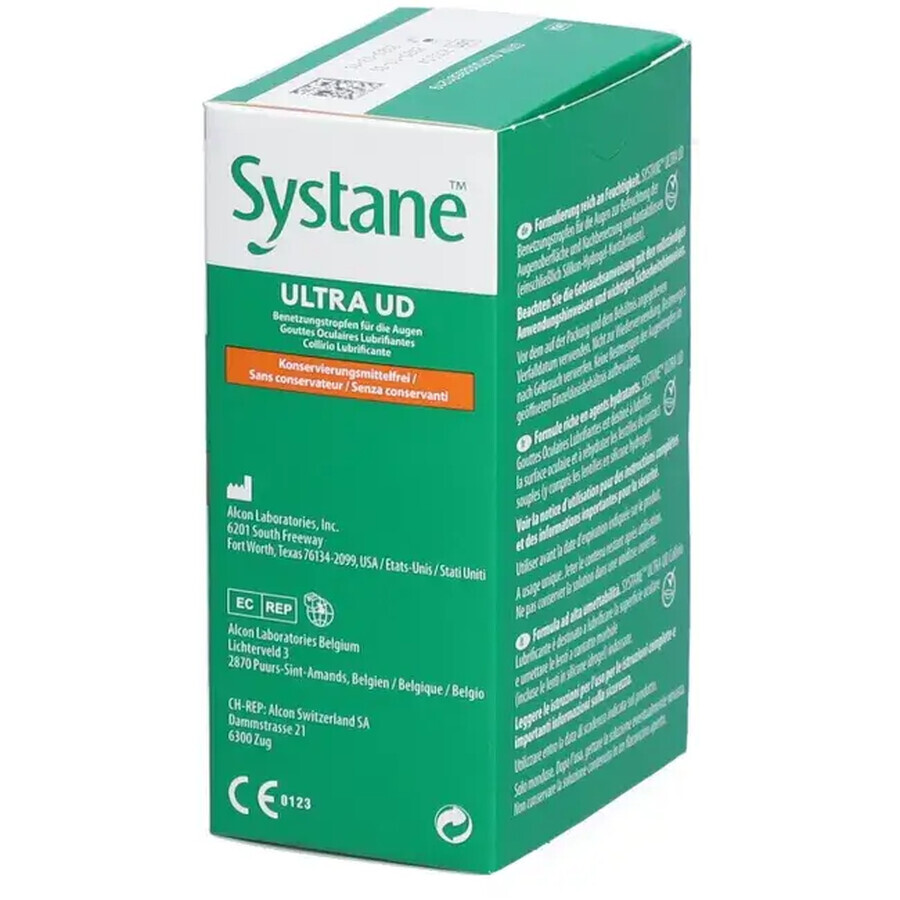 Systane Ultra UD picaturi oftalmice lubrifiante 0.7 ml, 30 unidoze, Alcon