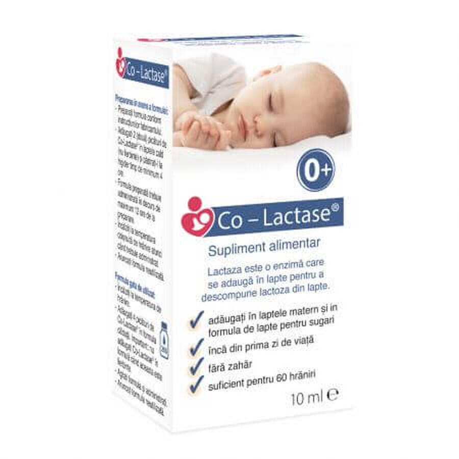 Co-Lactase gotas para lactantes, 10 ml, Maxima HealthCare Ltd