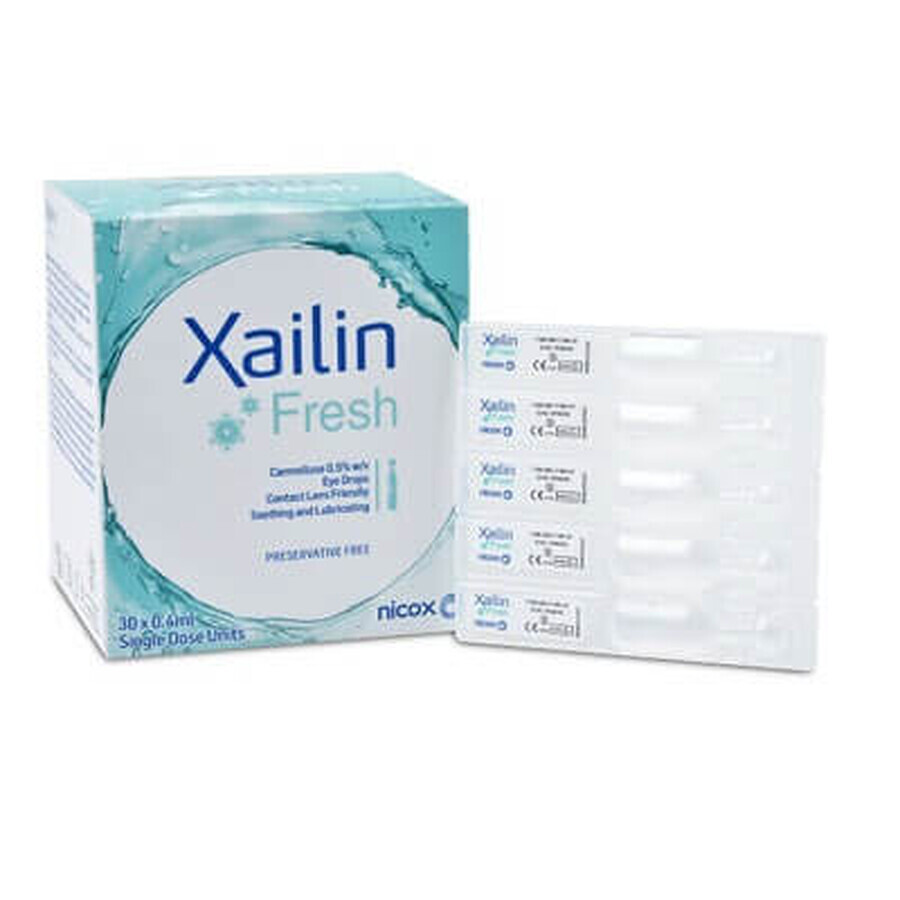 Picături Xailin Fresh 0.4 ml, 30 monodoze, Medicom Healthcare recenzii