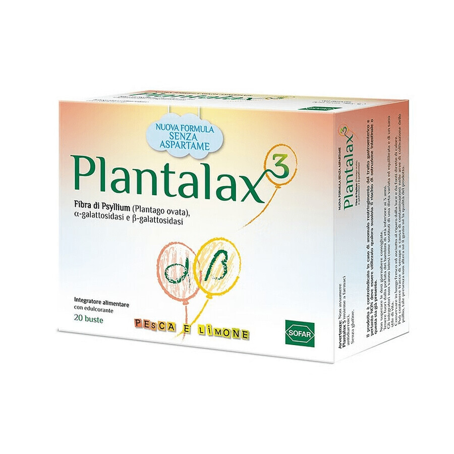 Plantalax 3, 20 Portionsbeutel, Sofar