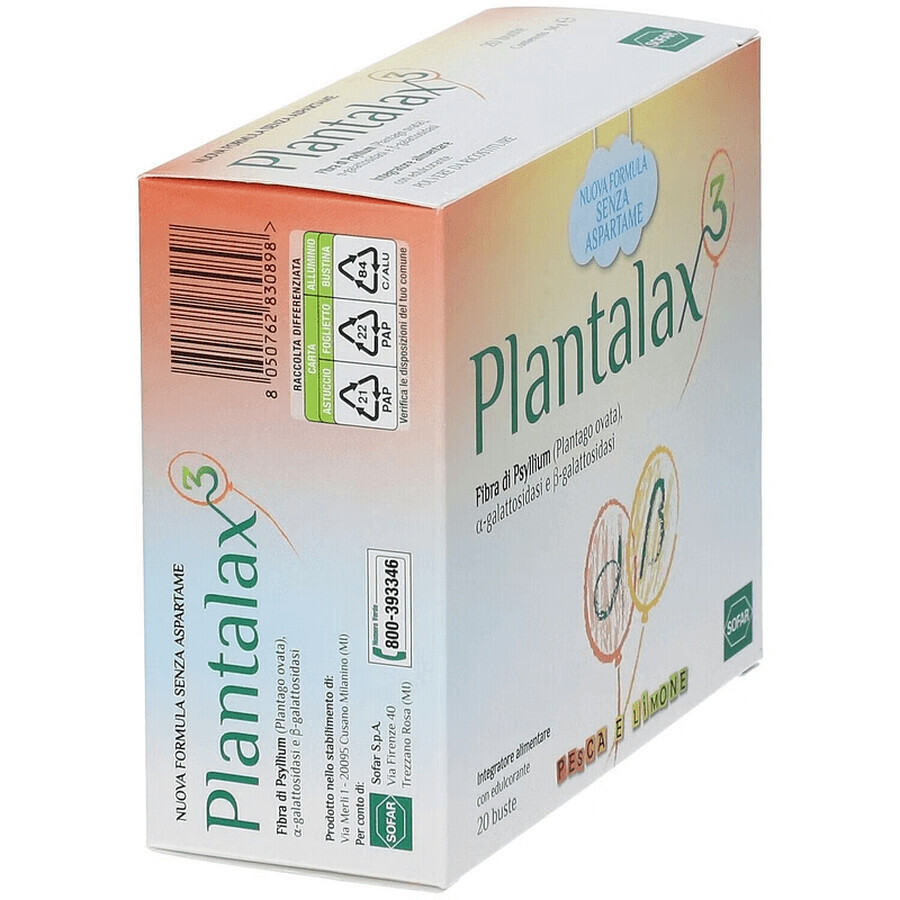 Plantalax 3, 20 Portionsbeutel, Sofar