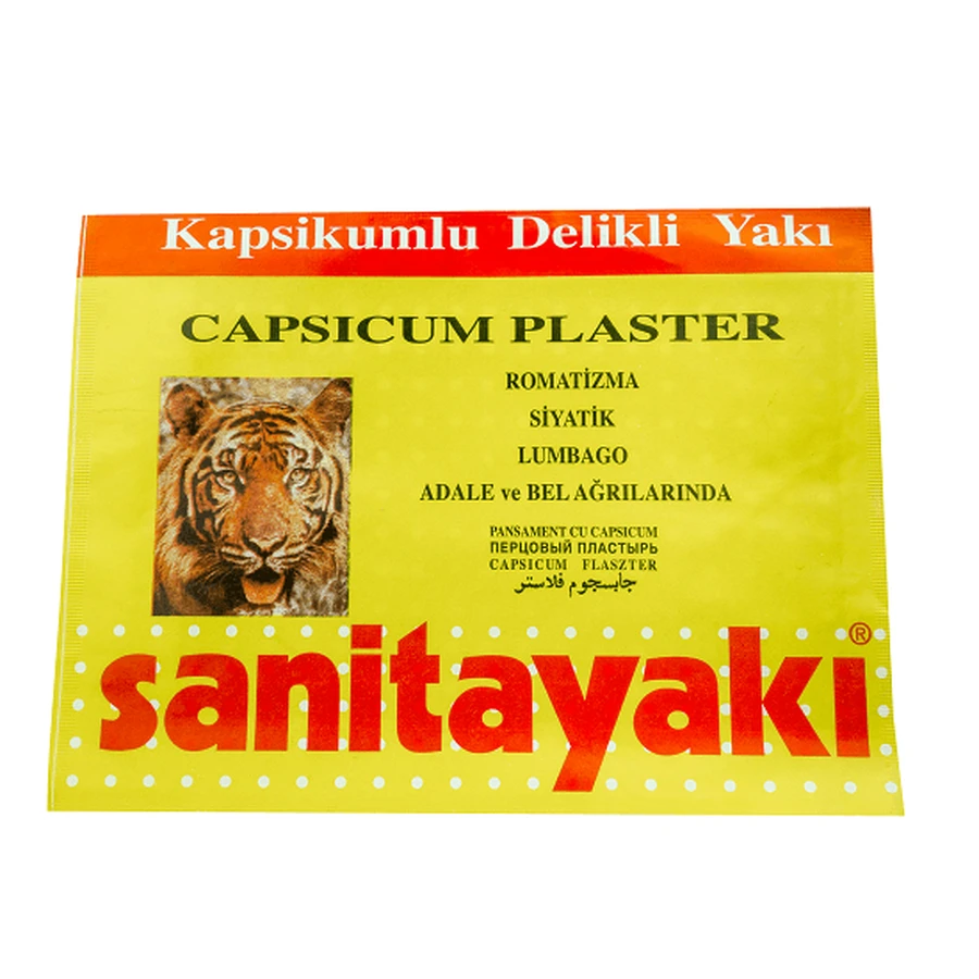 Plasture antireumatic cu ardei, 1 buc, Sanitayaki