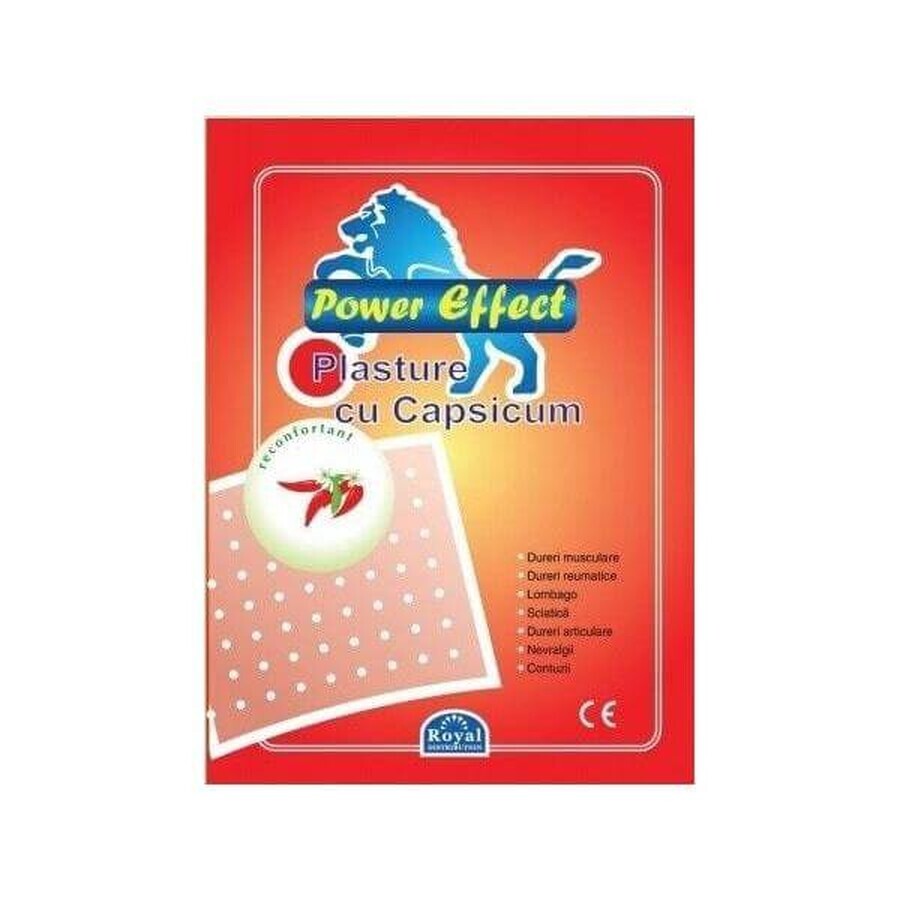 Plasture antireumatic Hot Power Effect, 1 bucata, China