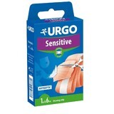 Plasture banda flexibil Sensitive, 1m x 6cm, Urgo