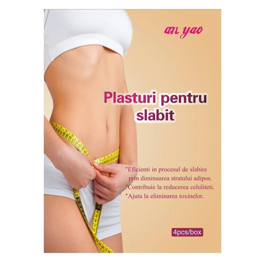 Abnehmpflaster 7,5 cm x 7,5 cm, 4 Stück, Naturalia Diet