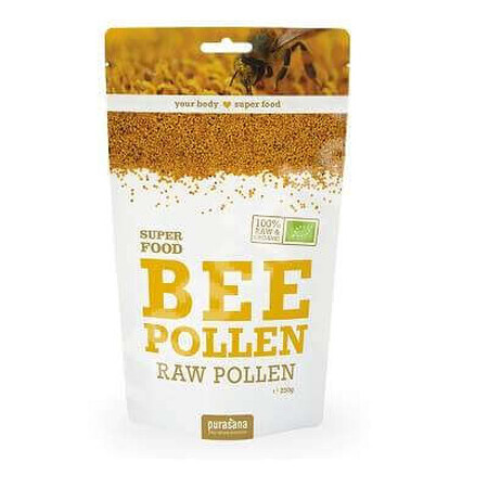 Polen de albine 100% organic, 250 g, Purasana