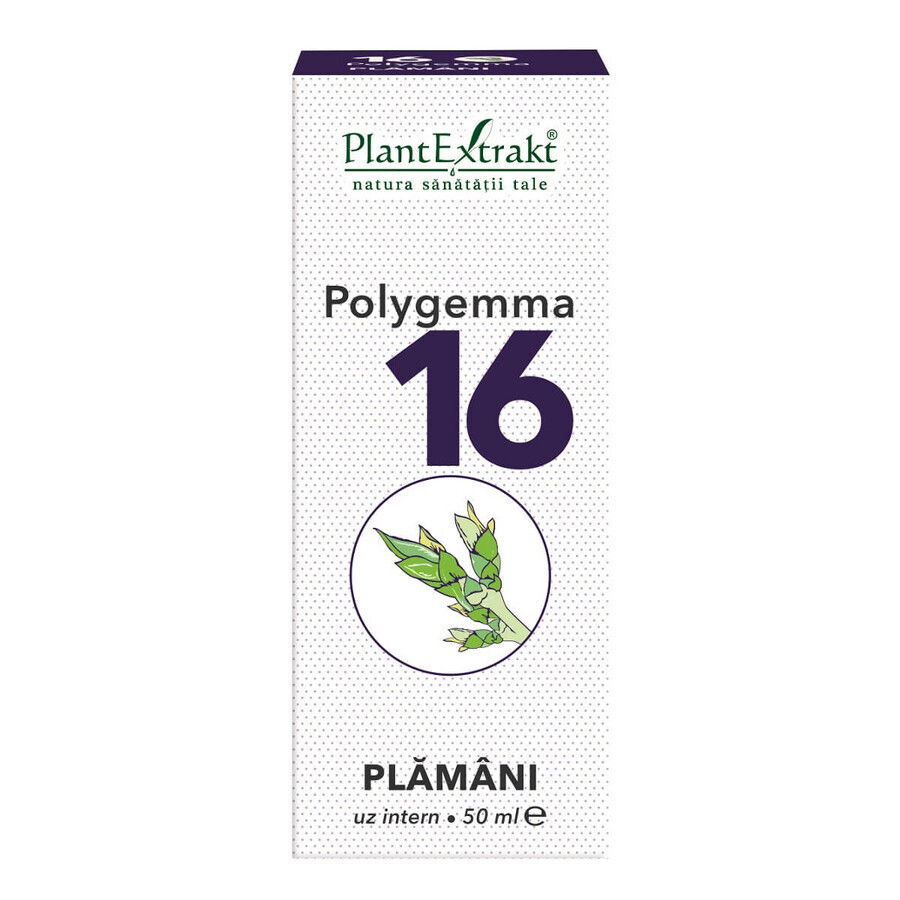Polygemma 16,  Plămâni, 50 ml, Plant Extrakt recenzii