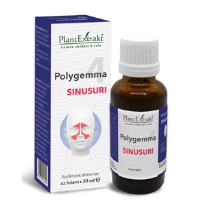 Polygemma 4 Sinusuri, 30 ml, Plant Extrakt 