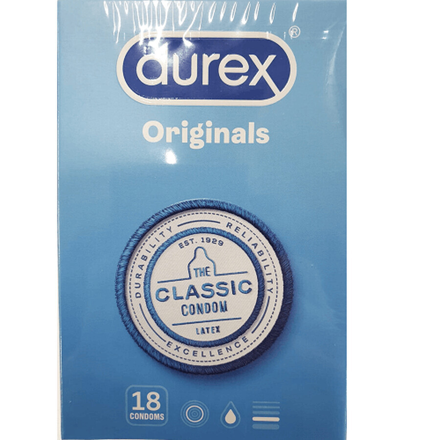Kondom Classic, 18 Stück, Durex