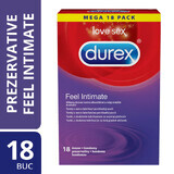 Kondom Feel Intimate, 18 Stück, Durex