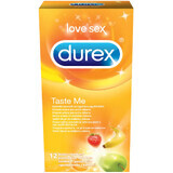 Prezervative Taste Me, 12 bucati, Durex