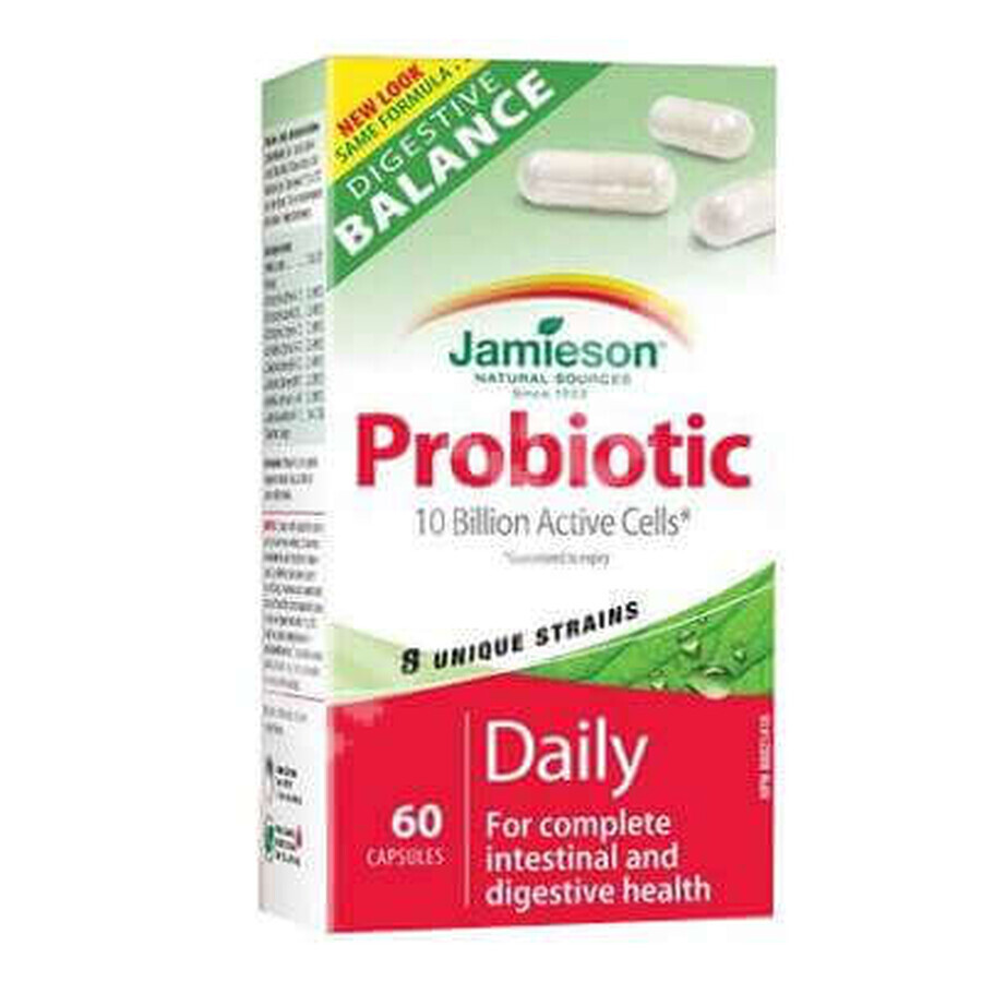 Probiotic 10 miliarde, 60 capsule, Jamieson