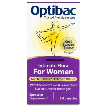 Probiotic pentru flora vaginala, 14 capsule, OptiBac