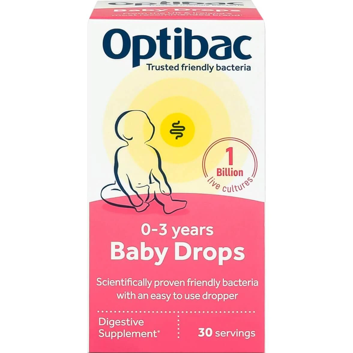 Probiotikum für Säuglinge und Kinder, 10 ml, OptiBac