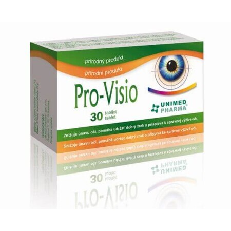 Pro-Visio, 30 tablete, Unimed Pharma