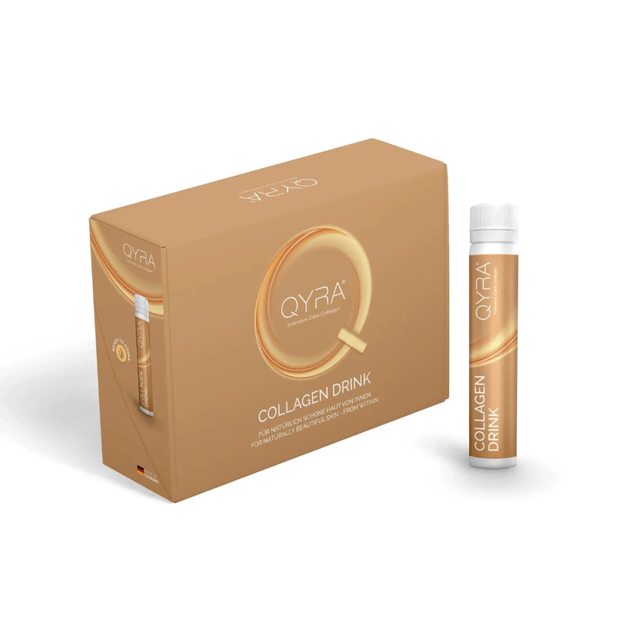 QYRA COLAGEN Soins intensifs anti-âge, 21 ampoules orales, Gelita Health