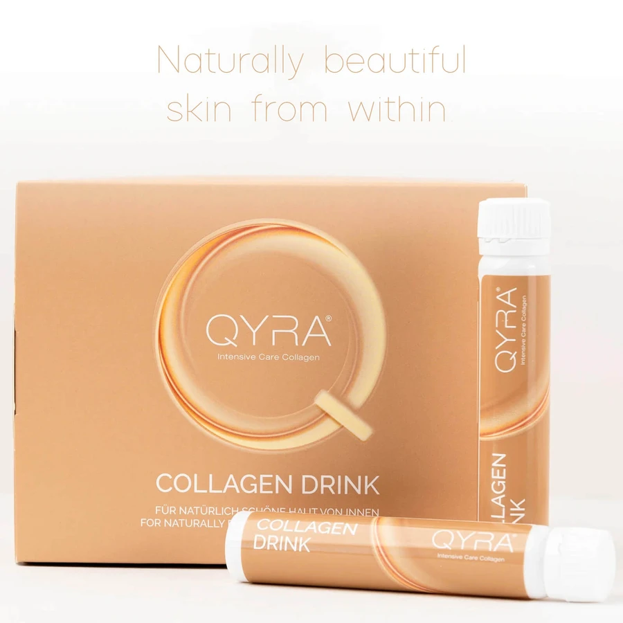 QYRA COLAGEN Soins intensifs anti-âge, 21 ampoules orales, Gelita Health