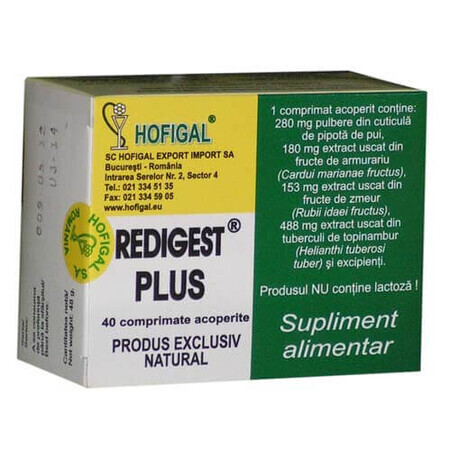 Redigest Plus, 40 Tabletten, Hofigal