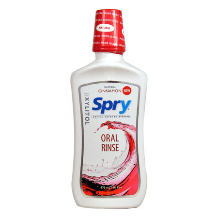 Apă de gură cu Scorțișoara Spry, 473 ml, Xlear