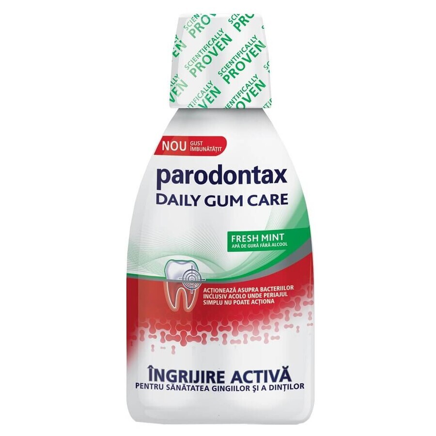 Apa de gura fara alcool Parodontax, 300 ml, Gsk