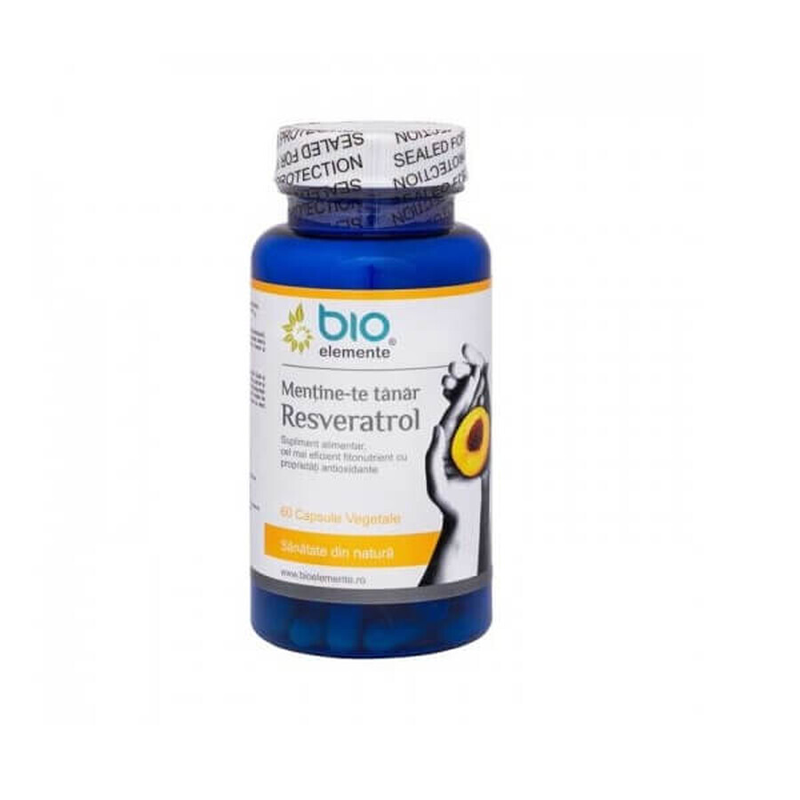 Resveratrol, 60 Kapseln, Bio Elemente