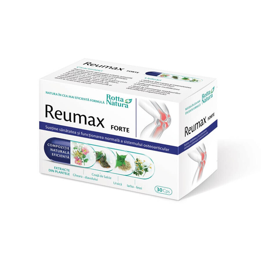 Reumax Forte, 30 capsule, Rotta Natura