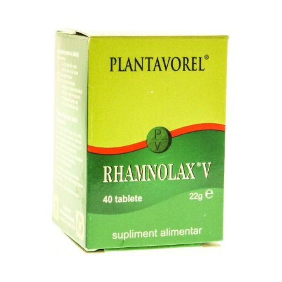 Rhamnolax V, 40 Tabletten, Plantavorel