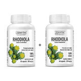 Rhodiola, 60 + 60 capsule, Zenyth (50% reducere la al doilea produs)