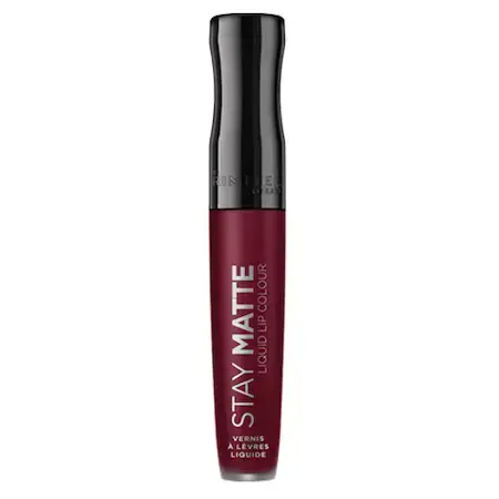 Ruj de buze lichid mat Stay Matte 810 Plum This Show, 5.5 ml, Rimmel London