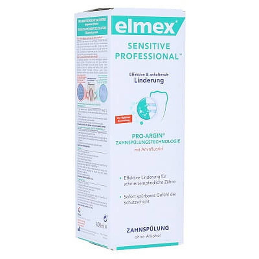 Mundspülung Sensitive Professional Pro-Argin, 400 ml, Elmex