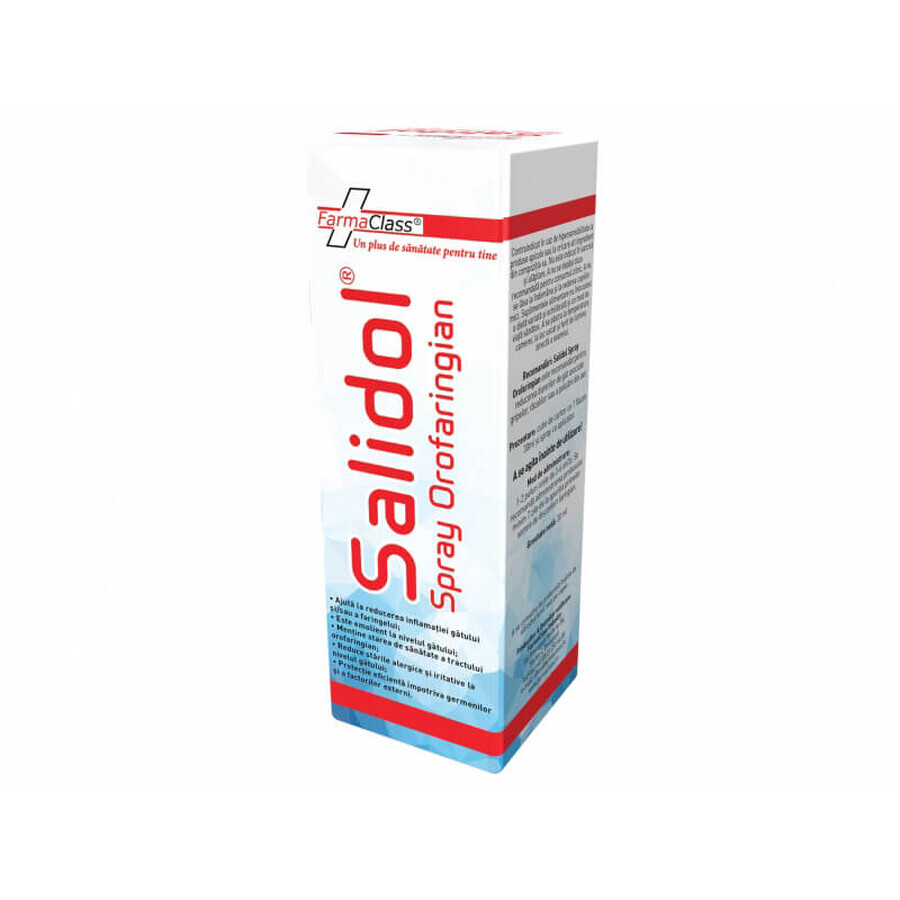 Salidol Oropharyngealspray, 30 ml, FarmaClass