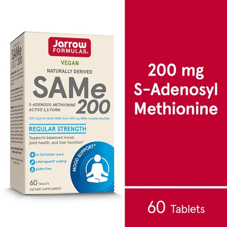 Sam-e Full Potency 200 mg Jarrow Formulas, 60 tabletek, Secom: ceny i cechy