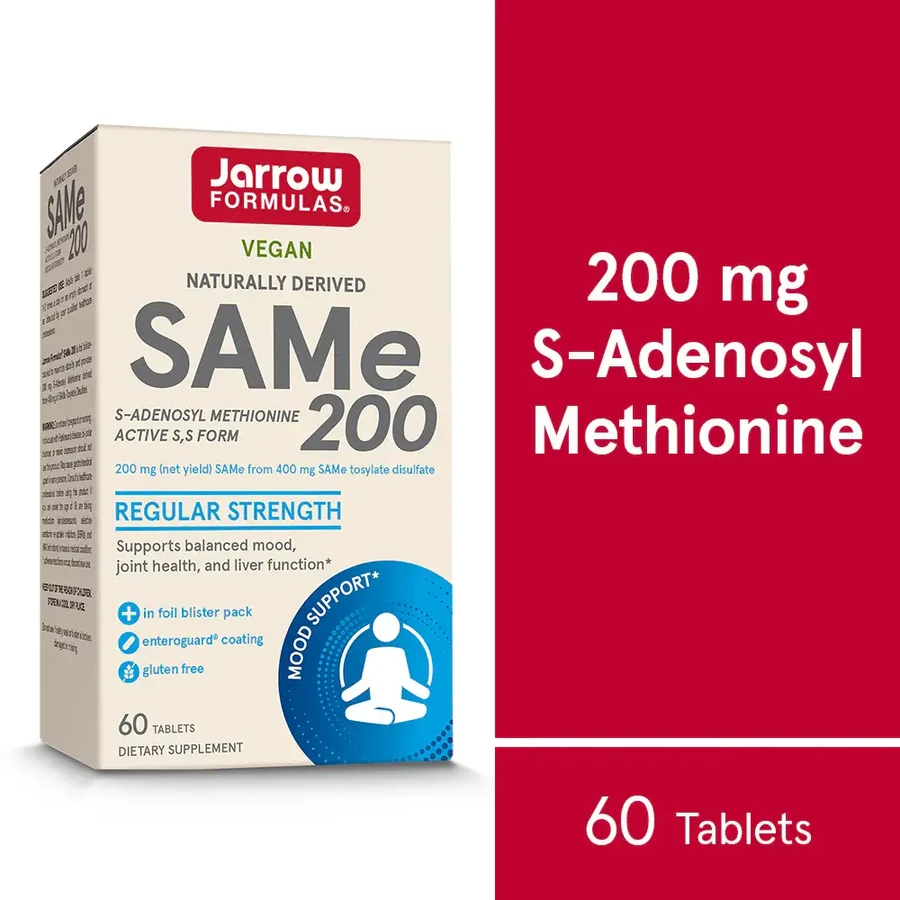 Sam-e Full Potency 200 mg Jarrow Formulas, 60 tabletek, Secom: ceny i cechy