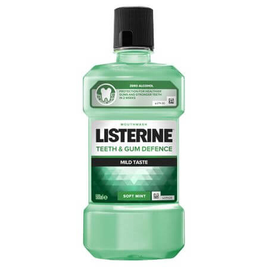 Zähne & Zahnfleischschutz Mundwasser mit mildem Geschmack, 500 ml, Listerine