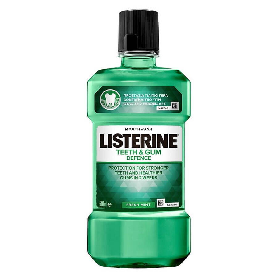 Apă de gură Teeth & Gum Defence, 250 ml, Listerine