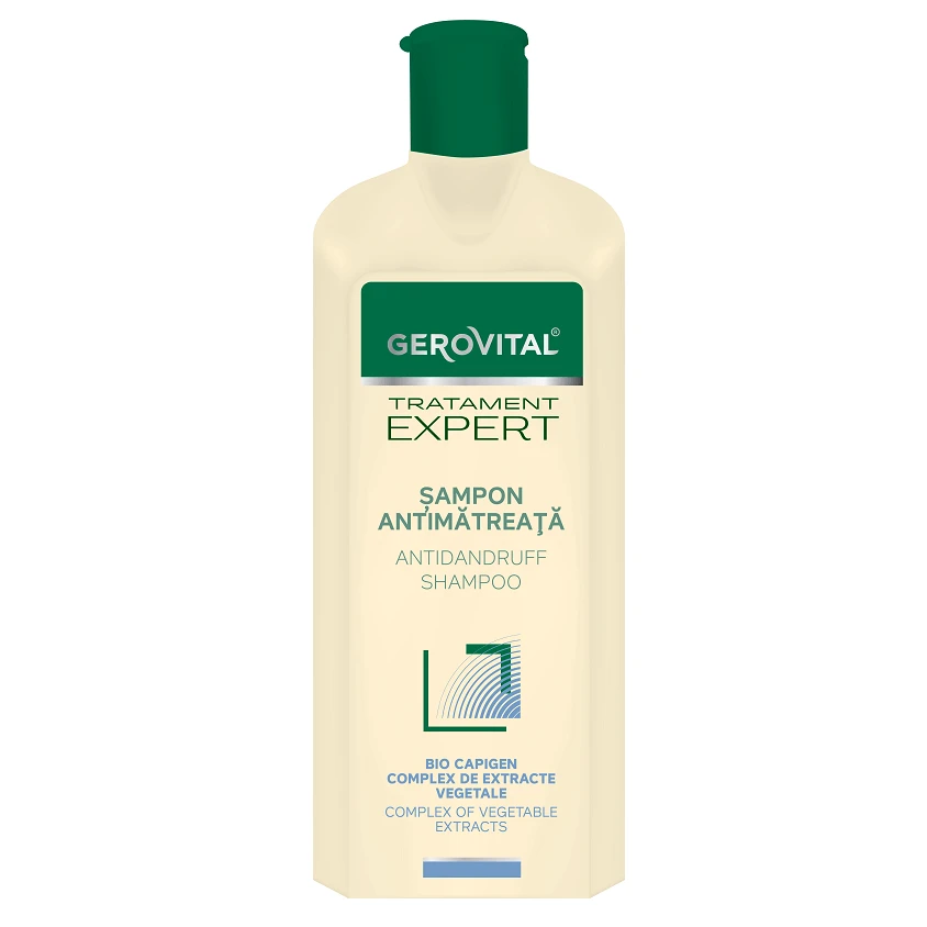 Gerovital Treatment Expert Anti-Schuppen-Shampoo, 400 ml, Farmec