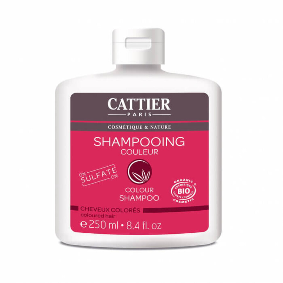 Bio-Shampoo für coloriertes Haar, 250 ml, Cattier