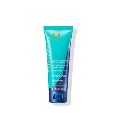 Blonde Perfecting Purple Shampoo für blondes Haar, 70 ml, Moroccanoil