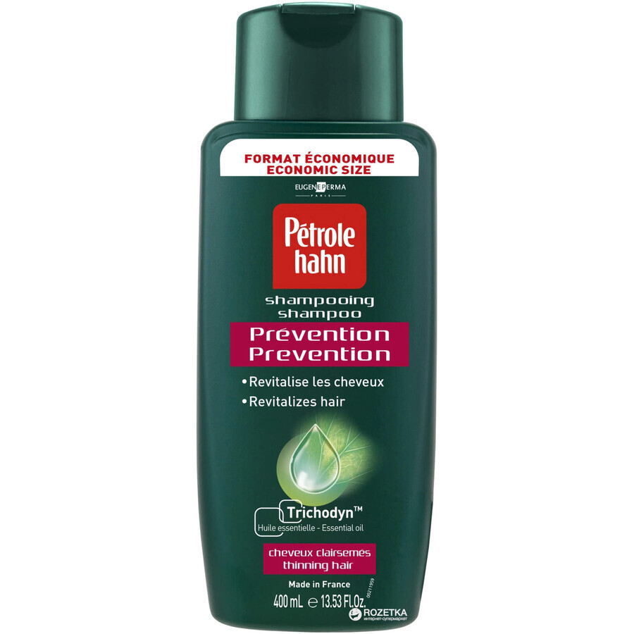 Haarausfall Shampoo Prävention, 400 ml, Petrole Hahn