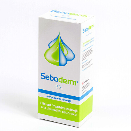 Seboderm Shampoing Kétoconazole 2%, 125 ml, Slavia Pharm