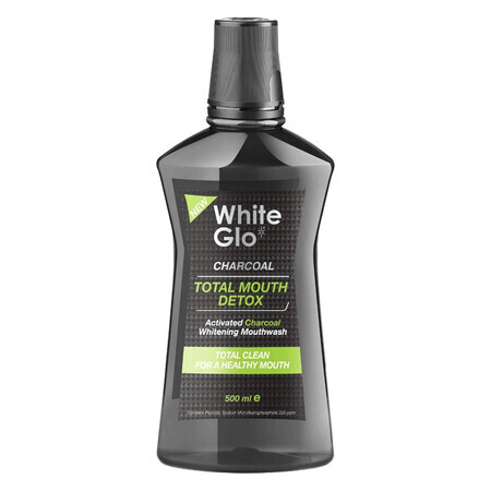 Mundspülung White Glo Total Mouth Detox, 500 ml, Barros Laboratoires